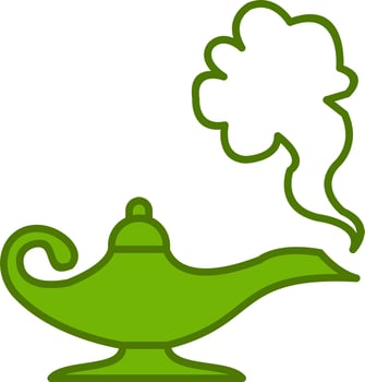 Magic lamp Vector Icon
