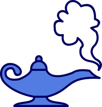 Magic lamp Vector Icon