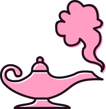 Magic lamp Vector Icon