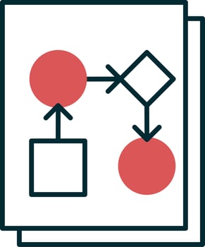 Workflow Vector Icon
