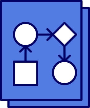 Workflow Vector Icon