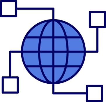Network vector icon