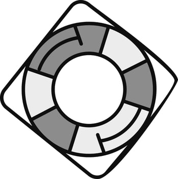Lifebuoy vector icon