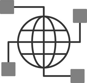 Network vector icon