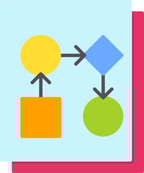 Workflow Vector Icon