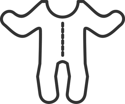 Jumpsuit Vector Icon