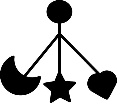 Hanging toys Vector Icon