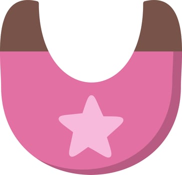 Baby bib Vector Icon
