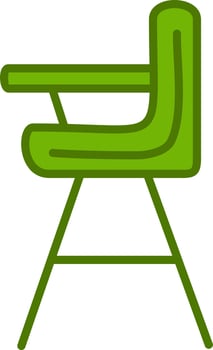 Baby chair Vector Icon