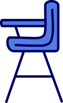 Baby chair Vector Icon