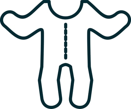 Jumpsuit Vector Icon