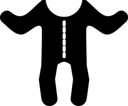Jumpsuit Vector Icon