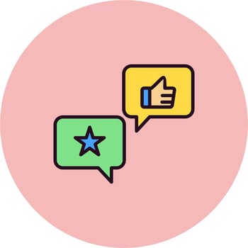 Feedback Vector Icon