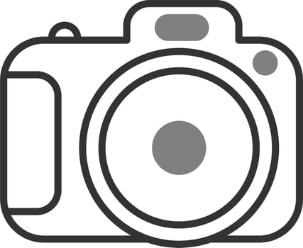 Digital camera Vector Icon