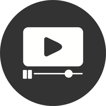 Video player Vector Icon