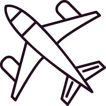 Aeroplane Vector Icon