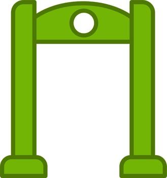 Metal detector Vector Icon