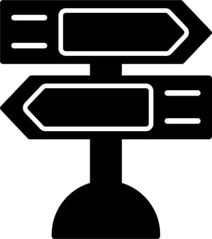 Road sign Vector Icon