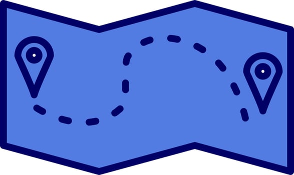 Route Vector Icon