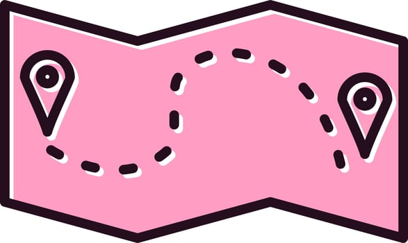 Route Vector Icon