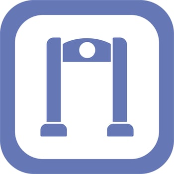 Metal detector Vector Icon