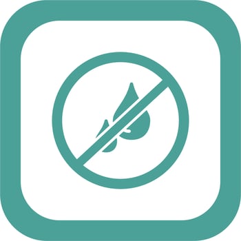 No liquids Vector Icon