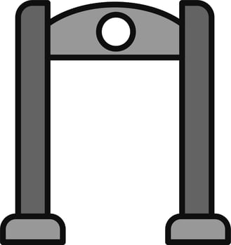 Metal detector Vector Icon