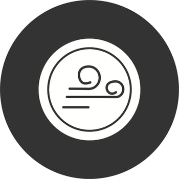Wind sign Vector Icon