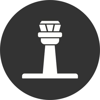 Control tower Vector Icon