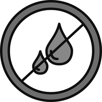 No liquids Vector Icon