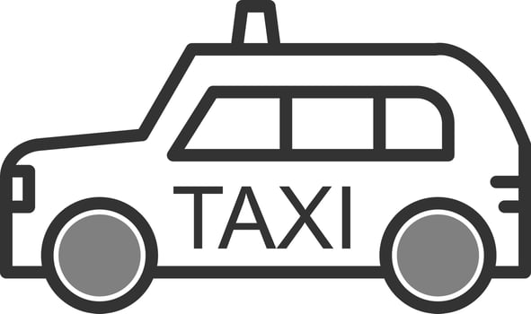 Taxi Vector Icon