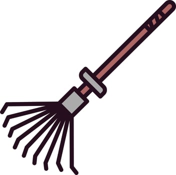 Rake Vector Icon