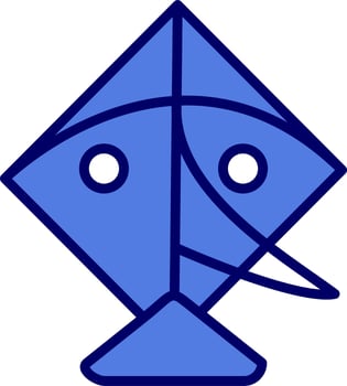 Kite Vector Icon
