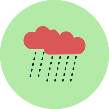 Rain Vector Icon
