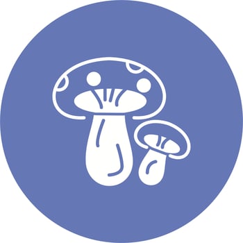Mushroom Vector Icon