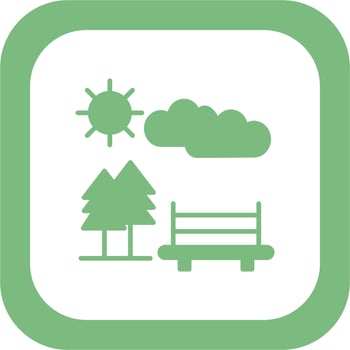 Park Vector Icon