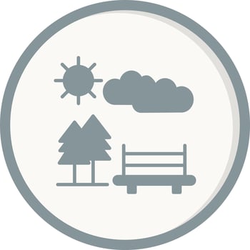 Park Vector Icon