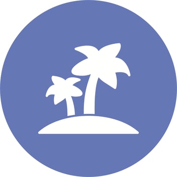 Island Vector Icon
