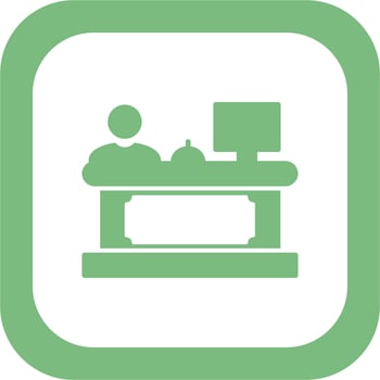 Reception Vector Icon