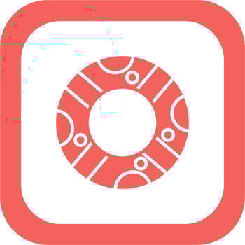 Rubber ring Vector Icon