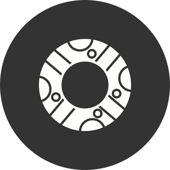 Rubber ring Vector Icon