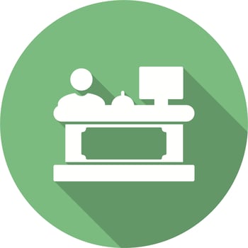 Reception Vector Icon