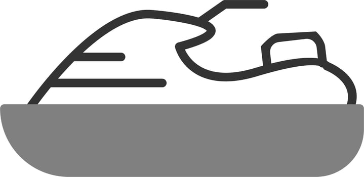 Jet ski Vector Icon