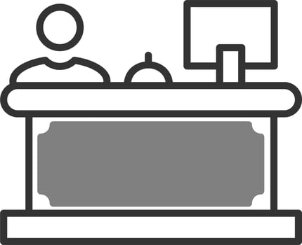 Reception Vector Icon