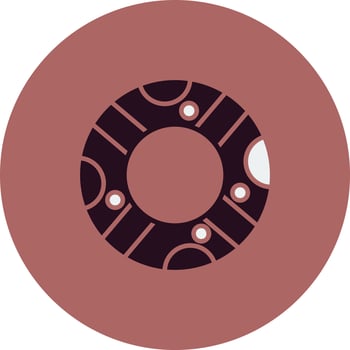 Rubber ring Vector Icon