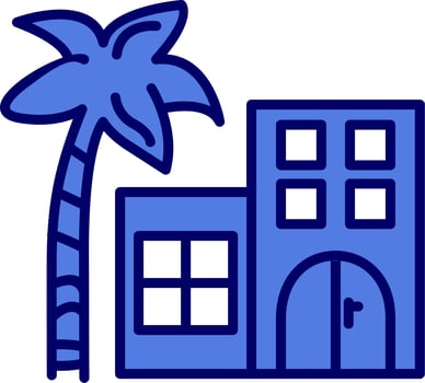 Resort Vector Icon