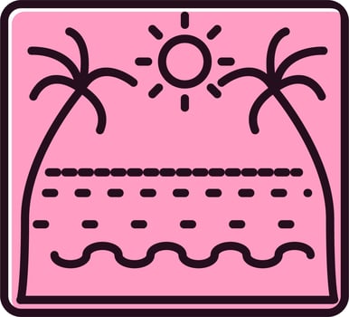 Sea Vector Icon