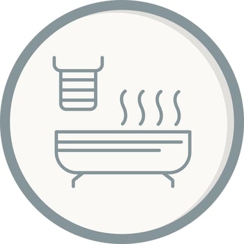 Jacuzzi Vector Icon