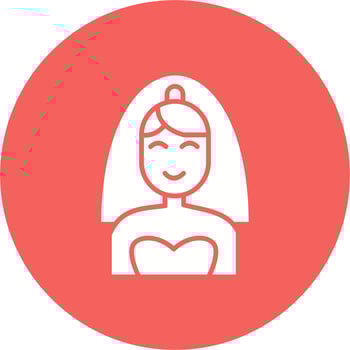 Bride Vector Icon