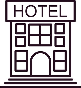 Hotel Vector Icon